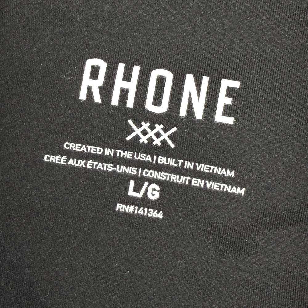 Rhone Pants Mens Large Spar Tactel Jogger Performance Gym Training Grey Pull On - Picture 13 of 15